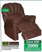 H&H Collection Alicia Rocker Recliner