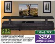 H&H Collection Lexus Entertainment Unit