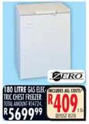 Zero 180L Gas Electric Chest Freezer