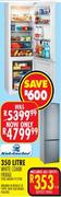Kelvinator 350L White Combi Fridge