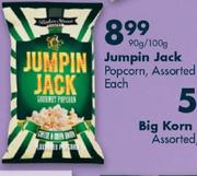 Jumpin Jack Popcorn Assorted -90G/100G Each