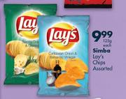 Simba Lay's Chips Assorted-125g Each