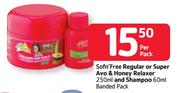Sofn Free Regular Or Super Avo & Honey Relaxer 250ml And Shampoo 60ml- Banded Pack