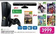 XBOX 360 250GB Family Fun Bundle-Per Bundle