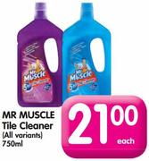Mr Muscle Tile Cleaner (All Variants)-750ml Each