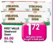 First Value Steel Wool Skein-50x25g