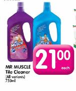 MR Muscle Tile Cleaner(All Variants)-750ml