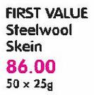 First Value Steelwool Skein-50X25g