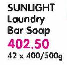 Sunlight Laundry Bar Soap-42X400/500g