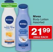 Nivea Body Lotion-250ml Each