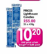 Prices Light House Candles 