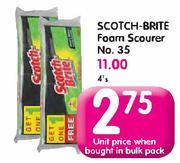 Scotch-Brite Foam Scourer No.35-4's