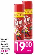 Mr Min Multi Surface Cleaner-275ml Each