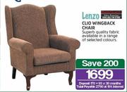 Lenzo CLIO Wingback Chair