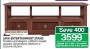 Davincidecor Java Entertainment Stand