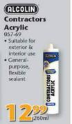Alcolin Contractors Acrylic 057-69-260ml