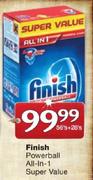 Finish Powerball All-In-1 Super Value-56's + 28's