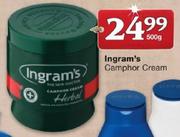 Ingram's Camphor Cream-500gm