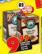 Robertsons Spice Refill Assorted-64g Each