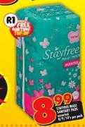 Stayfree Maxi Sanitary Pads Assorted-8/9/10's Per Pack