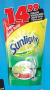 Sunlight Dishwashing Liquid Refill Pouch-750ml