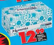 Moments  2-Ply Facial Tissue-200's Per Box