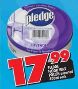 Pledge Floor Wax Polish Assorted-400ml