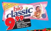 Bio Classic Fabric Conditioner Refill Assorted Pouch- 500ml