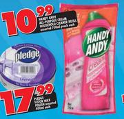 Handy Andy All-Purpose Cream Household Cleaner Refill Assorted Pouch - 750ml