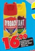 Dyroach Assorted / Dyant / Dyfly Repellent Spray-300ml Each