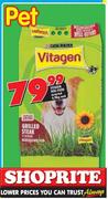 Vitagen Dog Food Assorted - 6/8kg  Each
