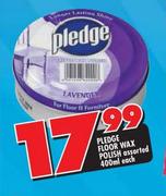 Pledge Floor Wax Polish Assorted - 400ml
