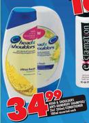 Head & Shoulders Anti-Dandruff Shampoo/ 2 in 1 - 200ml/ Conditioner-180ml Assorted