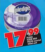  Pledge Floor Wax Polish Assorted-400ml 
