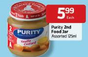 Purity 2nd Food Jar-125ml Each