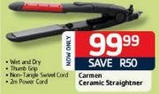 Carmen Ceramic Straightner-
