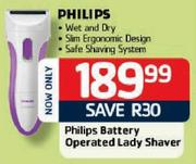 Philips Battery Operated Lady Shaver