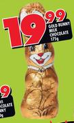 Gold Bunny Milk Chocolate - 175g