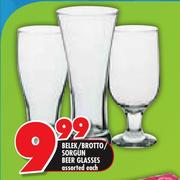 Belek / Brotto / Sorgun Beer Glasses Assorted - Each
