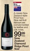 New Zealand Diamond Ridge Pinot Noir-750ml