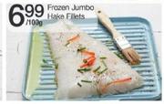 Frozen Jumbo Hake Fillets-100g