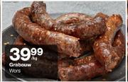 Grabouw Wors-Per kg
