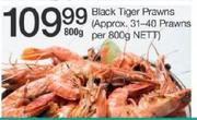 Black Tiger Prawns-800g