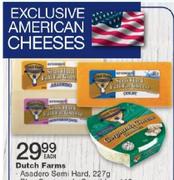 Dutch Farms Asadero Semi Hard-227g