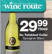 1Du Toitskloof Cellar Sauvignon Blanc-750ml