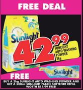 Sunlight Auto Washing Powder-2Kg