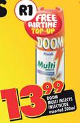 Doom Multi Insects Insecticide Assorted-300ml