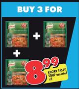 Knorr Tasty Soup Assorted-3's