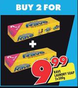 Rave Laundry Soap-2 x 500g