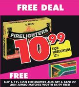 Lion Firelighters-12's